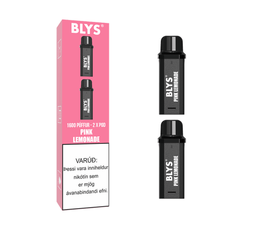 BLYS 2x áfylling Pink Lemonade
