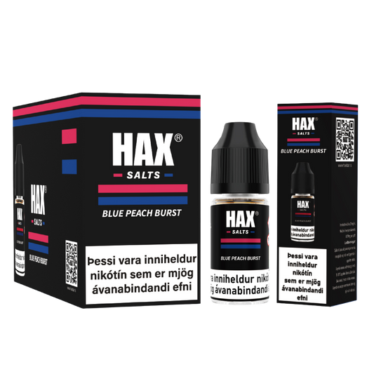 BLUE PEACH BURST - HAX 10ML VÖKVI