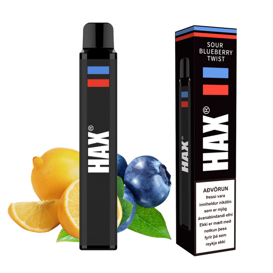 SOUR BLUEBERRY TWIST HAX 800 PUFFS🍋🫐